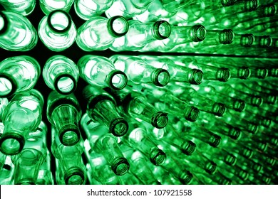 Green Beer Bottles