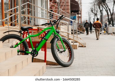 big green bike