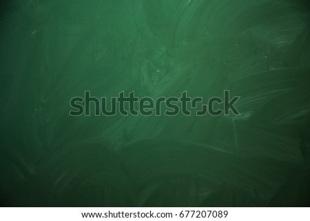  green blackboard at primary school