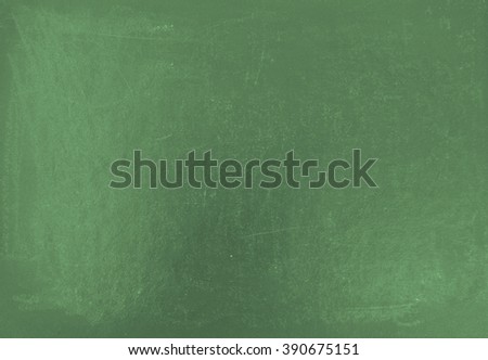 Green blank chalkboard background with copy space