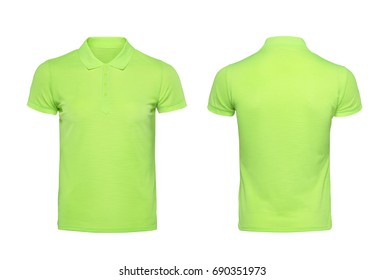 Green Blank T Shirt Template Isolated Stock Photo (Edit Now) 690351973