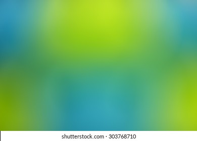 Green And Blue Blurred Abstract Background