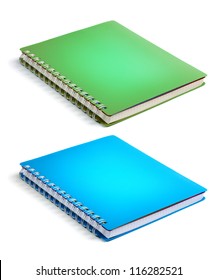 Green And Blue Color Cover Note Book
