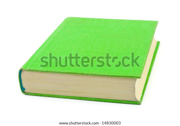 Green Book Isolated On White Background Stock Photo 14830003 | Shutterstock