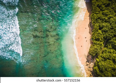 Green Bowl Beach, Bali, Indonesia.