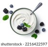 yogurt top view