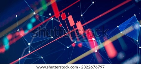 green candlesticks going up indicating crypto rising in value. Graphical representation of volumes and time intervals of digital cryptocurrency past price