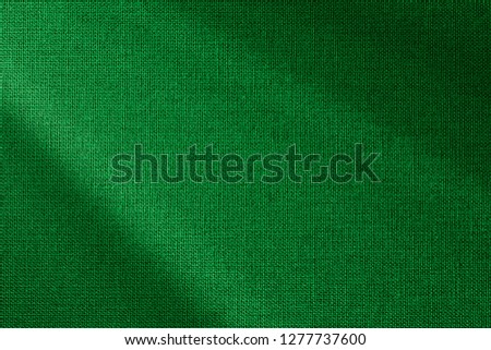 green canvas background or linen material texture