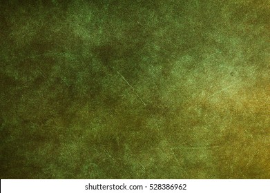 Green Canvas Texture Background.