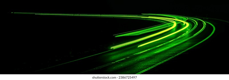 luces verdes coche por