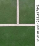 The green of the centre field of tennis. Repton, Abu Dhabi 