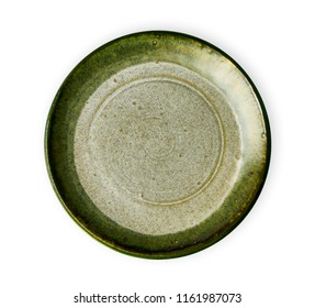 green ceramic plates