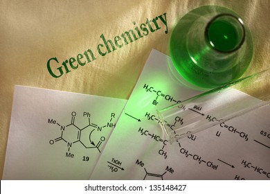 Green Chemistry With Reaction Formula