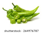 green chili peppers