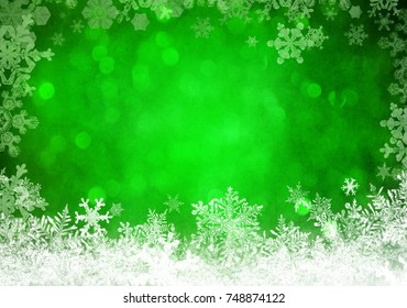 Green Christmas Background