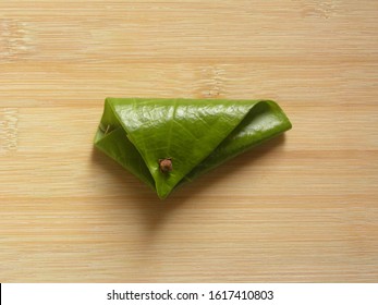 Green color Betel quid or Beeda Paan