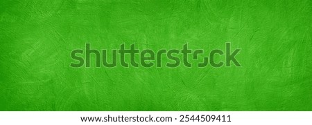 Green Colored Old Wall Texture Background Banner with Copy Space