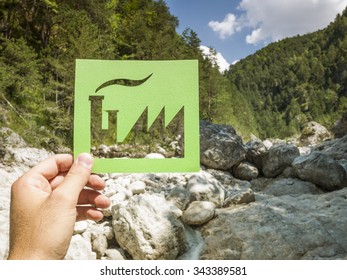 Green conservation concept