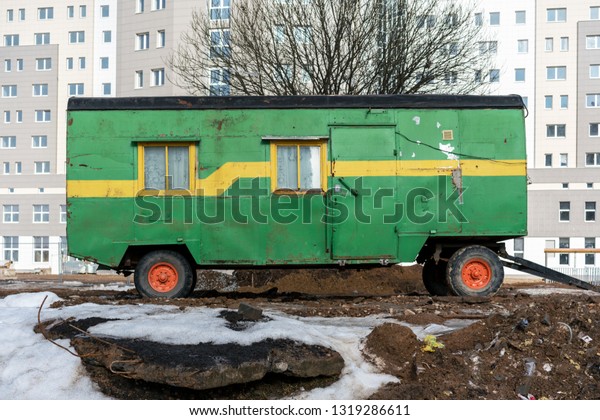 green container house
wagon for builders