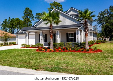 Green Cove Springs, Florida / USA - October 7 2019: Nice house in Florida