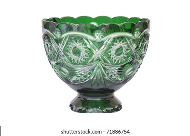 Green Crystal Bowl