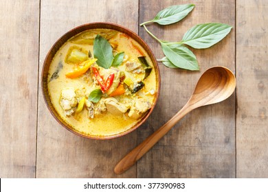 Green Curry Chicken,thai Food