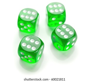 Green Dice, All 6s.