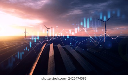 Green energy in full development.Increase in electricity prices on the world market.	 - Powered by Shutterstock