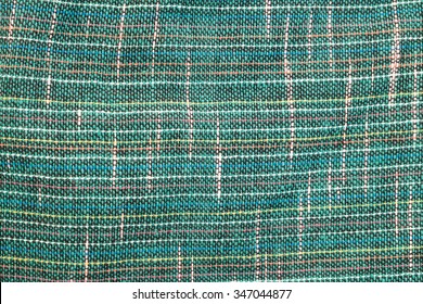 Green fabric texture and background