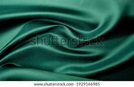green fabric texture background, abstract, closeup texture of cl