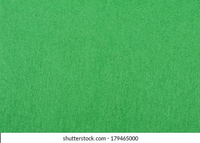 Green Felt Background. Useful For Poker Table Or Pool Table Surface