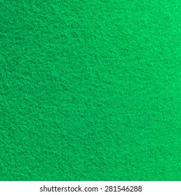 Green Felt Background. Useful For Poker Table Or Pool Table Surface