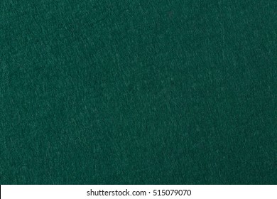 Green Felt Background. Useful For Poker Table Or Pool Table Surface. High Resolution Photo.