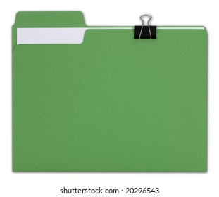 Green File Folder With Path