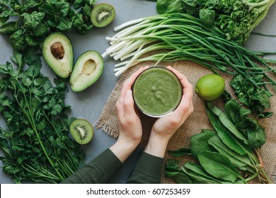 Green Food Delicious Soup Smoothie