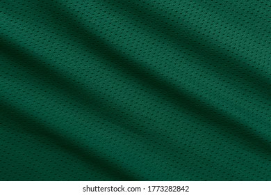 Green Football, Basketball, Volleyball, Hockey, Rugby And Handball Jersey Clothing Fabric Texture Sports Wear Background