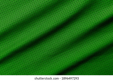 Green Football, Basketball, Volleyball, Hockey, Rugby, Lacrosse And Handball Jersey Clothing Fabric Texture Sports Wear Background