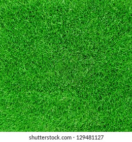 Green Football Field Grass