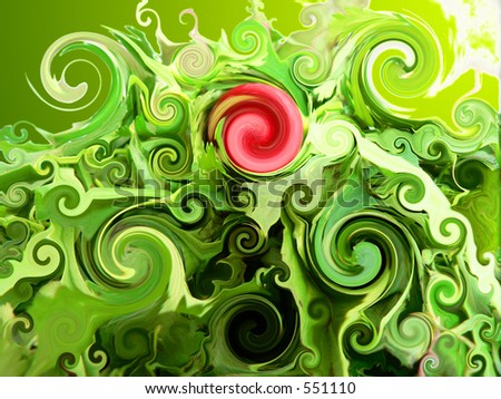 Green Fractal Style