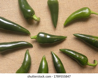 Green Fresh Fresno Chili Pepper