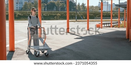 Similar – Image, Stock Photo Dumping price Advertising