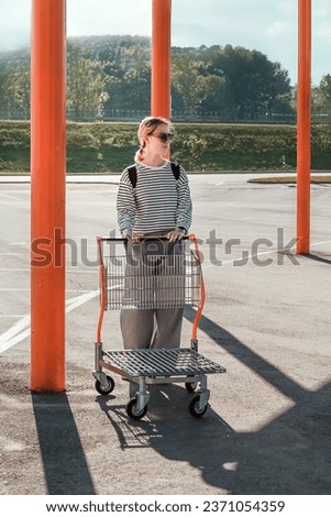 Similar – Image, Stock Photo Dumping price Advertising