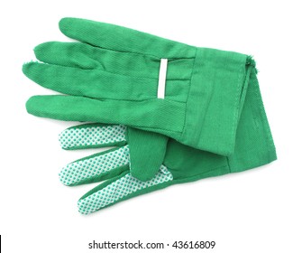 Green Gardening Gloves