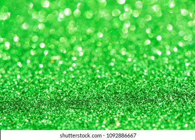 Abstract Emerald Green Glitter Sparkle Confetti Stock Photo (Edit Now ...