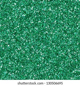 Green Glitter Texture Or Background