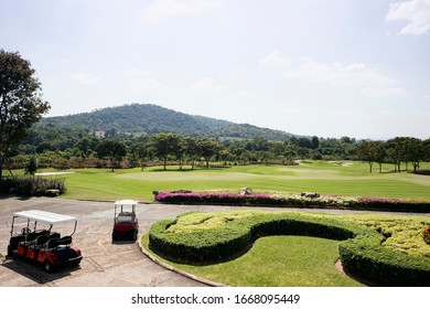 The Green Golf Course In Thailand