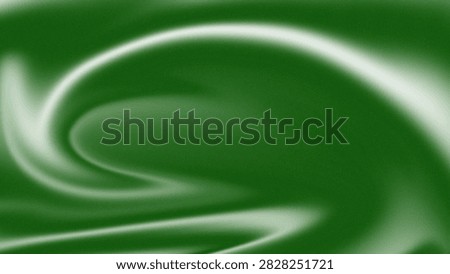 Green gradient grainy background with fluid smooth waves and noise texture. Design for social media graphics web design.