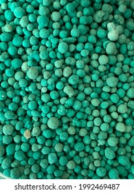 Green Granules Of Magnesium Sulphate Fertilizer