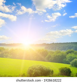 草原 青空 太陽 Stock Photos Images Photography Shutterstock