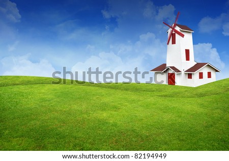 Similar – Image, Stock Photo saint jean de luz-lighthouse